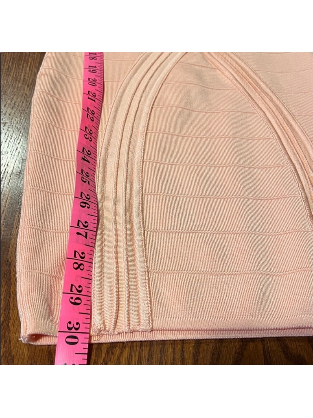 Guess • Women’s XS • Peachy Pink • Sleeveless Bodycon Bandage • Mini Dress - Picture 11 of 13